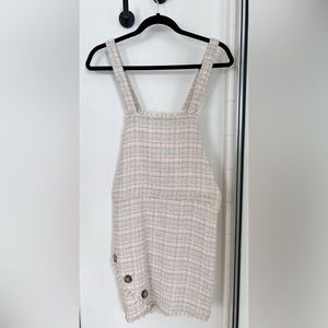 Zara Tweed Overall Dress